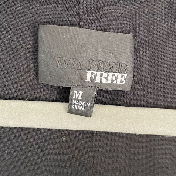 Wilfred Free Women's Black White Jessa Trapeze Flowy Dress Size M - Picture 6 of 6